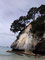 Felsen bei Cathedral Cove