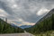 Autofahren in die Rocky Mountains ... wunderbar ausgebaute Strassen und wenig Verkehr ...