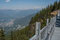 Blick vom Skywalk auf Rvelstoke.