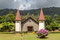 Die kleine Dorfkirche.