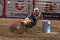 Die Cowgirls starten im BarrelRace ... drei Fässer müssen so schnell wie möglich umrundet werden.