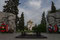 Jaroslawl - Soldatendenkmal und die Marie-Himmelfahrtkirche
