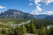 Wunderbare Aussicht auf das Tal und den Bow River.