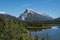 Ein letztes Ziel ist der Vermilion Lake mit dem Norquay im Hintergrund. (2532 MüM).