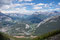 Blick über das weite Tal bei Banff.