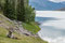 Vorbei am Medicine Lake ...