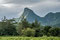 Der Mount Mouaputa, auch Pircing-Berg genannt ... wegen seinem Loch ...