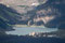 Lake Louise und das Fairmont Hotel.