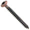 Spanplattenschraube 3,5x35 brüniert, Linsensenkkopf, Torx