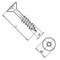 Spanplattenschraube 5x30 verzinkt, Senkkopf, Torx, mit Schaft, mit Teilgewinde