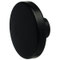Möbelknopf ø 55 mm - Kunststoff schwarz