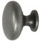 Möbelknopf ø 31,4 mm - Zink-Druckguss naturblank