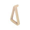 Tablarhalter ø 5 mm, Kunststoff beige, für Tablardicke 19 mm