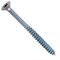 Spanplattenschraube 6x60 verzinkt, Senkkopf, Torx, mit Schaft, mit Teilgewinde