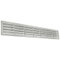 Lüftungsgitter Serie 3143, Edelstahl, 550x80 mm, zum Kleben