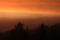Sonnenaufgang mit Nebel / Bad Feilnbach 