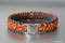 KingLuy Paracord Halsband Fire Ball Double by KingLuy