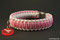 paracord Halsband pink panter double kingluy