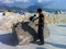 Corocoro 2011 Alanya<br /><br />H1000mm × W2000mm × D1200mm<br />Marble, Glass balls, 2011<br />Alanya Internatinal Stone Sculpture Symposium<br />Alanya / TURKEY