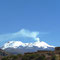 Le volcan Sabancaya vu de Chivay