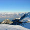 Lausanne et le lac Léman depuis Thollon les Mémises