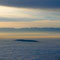 Non, ce n'est pas l'ile Incahuasi au Salar d'Uyuni, mais les monts d'Allinges devant le Jura