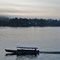 La rive brésilienne au petit matin depuis St Georges
