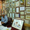 Le miniaturiste Hossein Fallahi