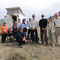 Dernier bivouac en Iran en compagnie de cyclotouristes