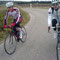 Jacky et Sylvain dans la montée vers Flaux