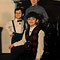 1996 little Photoshoot - a different shot. Notice Nick isn't looking at the camera in this one! CREDIT- NJB for the edit, original owners for the memories!