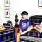 Jonas boys chillin' at home- edited by the NJB team!