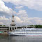 Nach der Abfahrt aus dem nördlichen Hafen Moskaus ...
