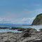 allein am Meer