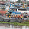 Iquitos - Hafen beim Ablegen