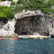 die Paddler sind zwischen Festung und Altstadtmauer gestartet