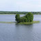 ... dem Eingang zum Onegasee, der 18 mal ...