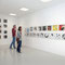 Exhibition view (Laibach, Raymond Pettibon): Vinyl & Clips, Frac Franche-Comté Besançon, photo : Blaise Adilon