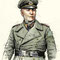 Erwin Rommel. Ink on paper, 2007