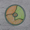 cercle aborigène 15x15cm 2020 pastel et feutre
