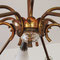 Chandelier GENET & MICHON with SEVRES Shades