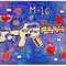 "Fucked up M-16", acrylic, canvas. 30X 40 inch, 2005, €  2,500