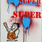 "Super Super Street Painting",. Acrylic, spray paint, canvas. 28 x 22 inch.  €   800