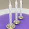 Candle holders in silver for your birthday cake