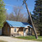 Trees on power lines on 13th Street cut power for 50 hours to West Lake Mitchell residents. 