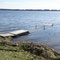 High water floats docks in early May. 