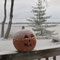 November 3, the first dusting of snow. 