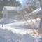 Cottages near Camp Torenta. Cold temperatures froze and burst pipes in dozens of cottages. 