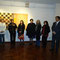 inauguracion, Gerenta de Cultura, Teniente Alcalde y Artistas participantes