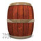 BarrelFrontView　木製の樽　正面図